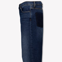 Palm Angels Kids Unisex Jeans In Blue
