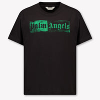 Palm Angels Kids Unisex T-Shirt In Black