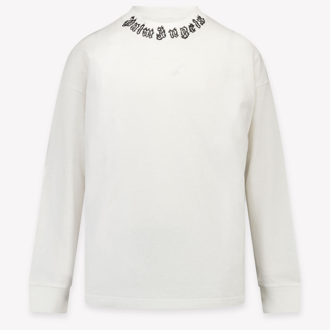 Palm Angels Kids Unisex T-Shirt In White