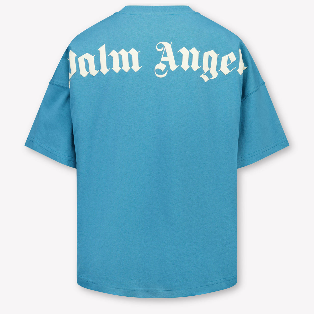 Palm Angels Kids Boys T-Shirt In Petrol
