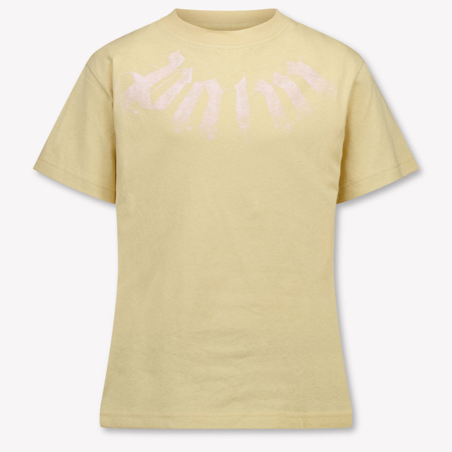 Palm Angels Girls T-Shirt in Beige