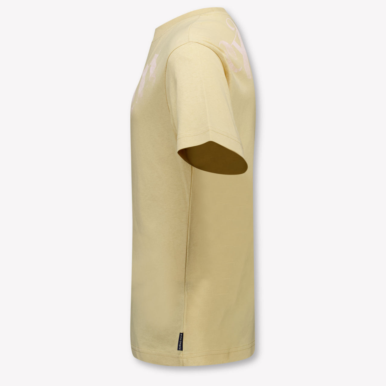 Palm Angels Kids Girls T-Shirt In Beige