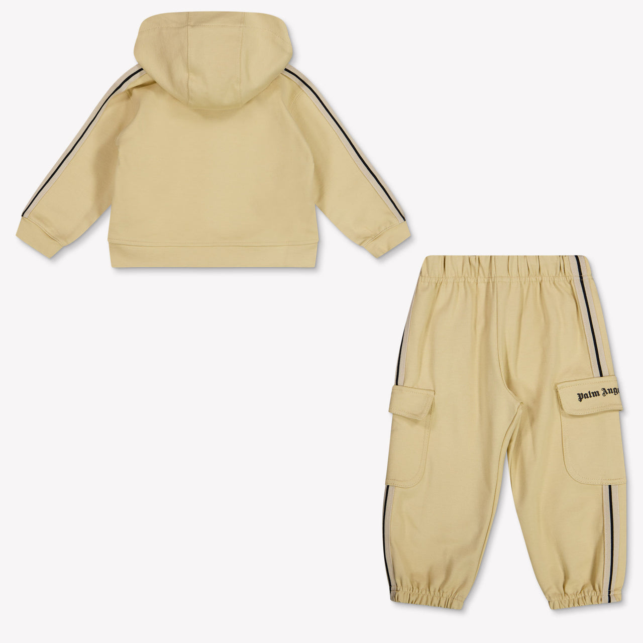 Palm Angels Baby Boys Jogging suit In Beige