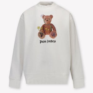 Palm Angels Kinder Meisjes Trui In Wit