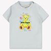 Palm Angels Baby Boys T-Shirt In Light Blue