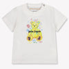 Palm Angels Baby Boys T-Shirt In OffWhite