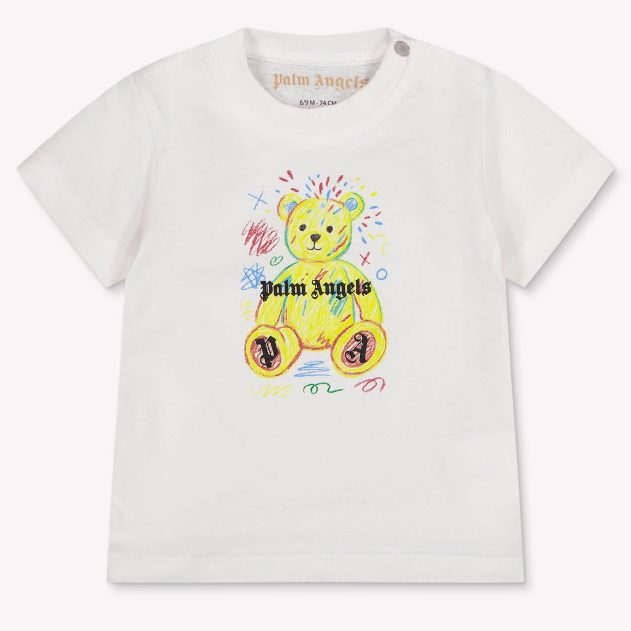 Palm Angels Baby Boys T-Shirt In OffWhite