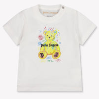 Palm Angels Baby Boys T-Shirt In OffWhite