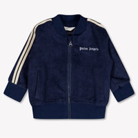 Palm Angels Baby Boys Cardigan In Navy