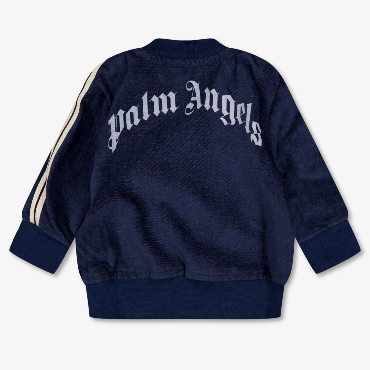 Palm Angels Baby Boys Cardigan In Navy