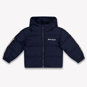Palm Angels Baby Boys Jackets In Navy