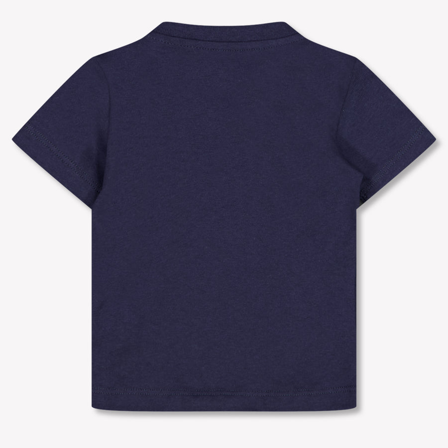 Palm Angels Baby Boys T-Shirt In Navy