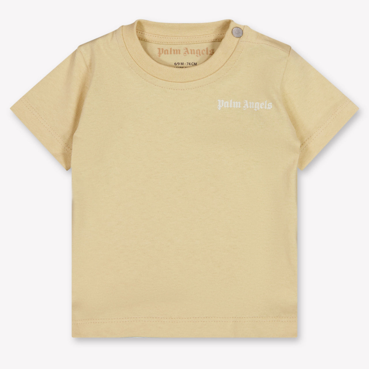 Palm Angels Baby Boys T-Shirt In Beige