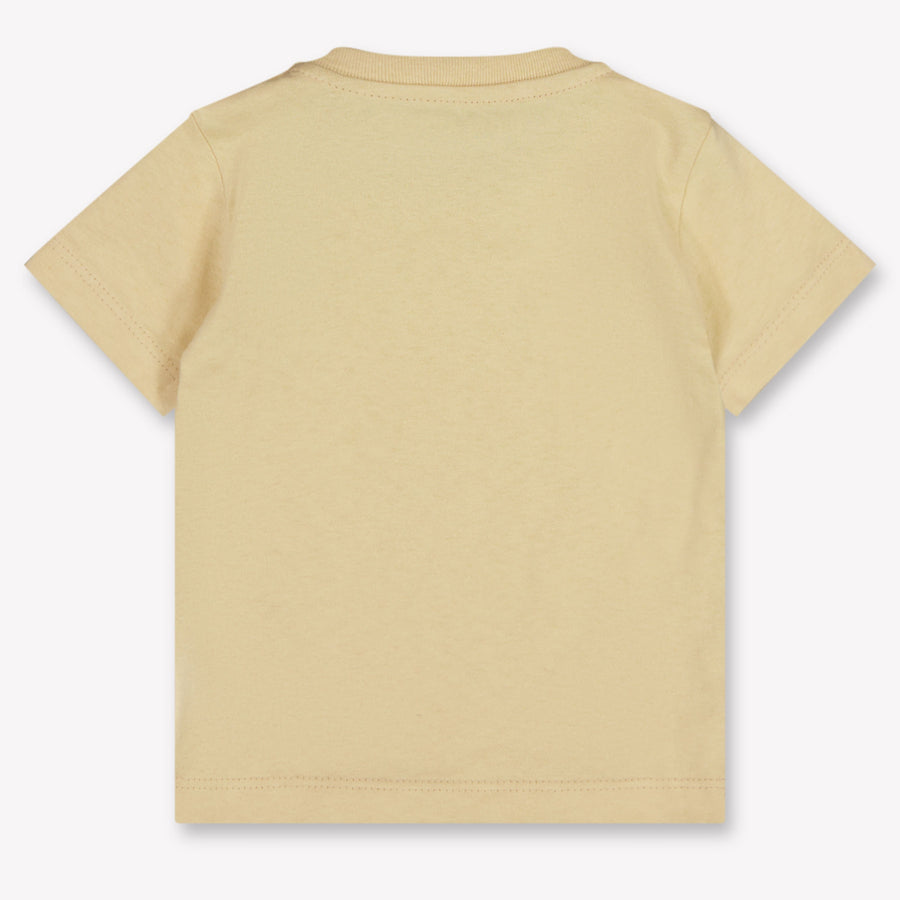 Palm Angels Baby Boys T-Shirt In Beige