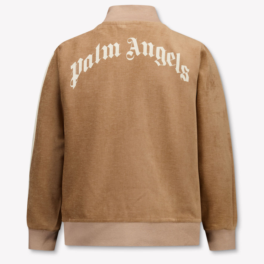 Palm Angels Kinder Unisex Vest In Beige