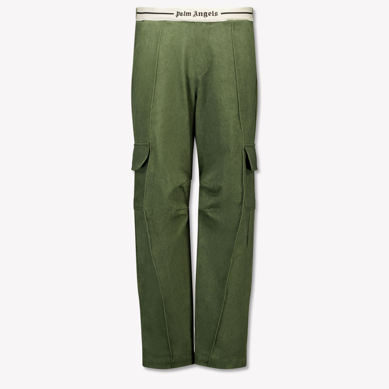 Palm Angels Boys Trouser in Army