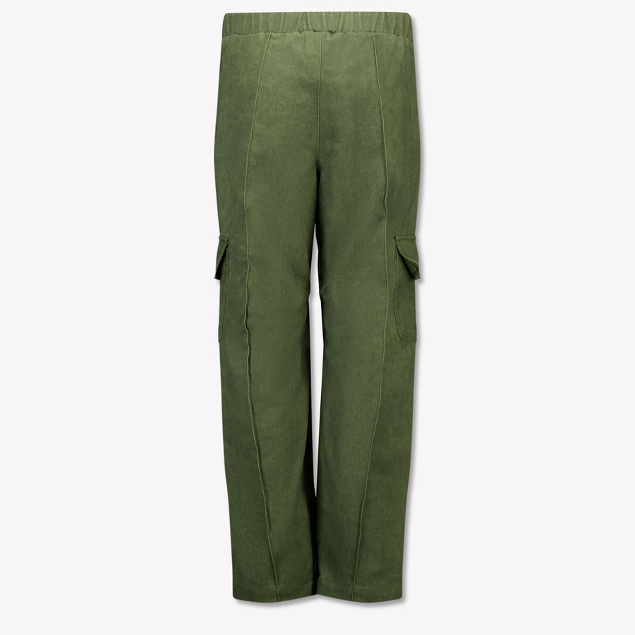Palm Angels Boys Trouser in Army
