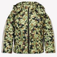 Palm Angels Kids Boys Jackets In Army