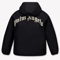 Palm Angels Kinder Jongens Winterjas In Zwart