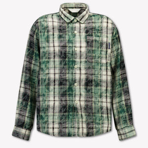 Palm Angels Kinder Jongens Blouse In Groen