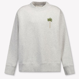 Palm Angels Kinder Unisex Trui In Grijs