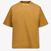 Palm Angels Kids Boys T-Shirt In Beige