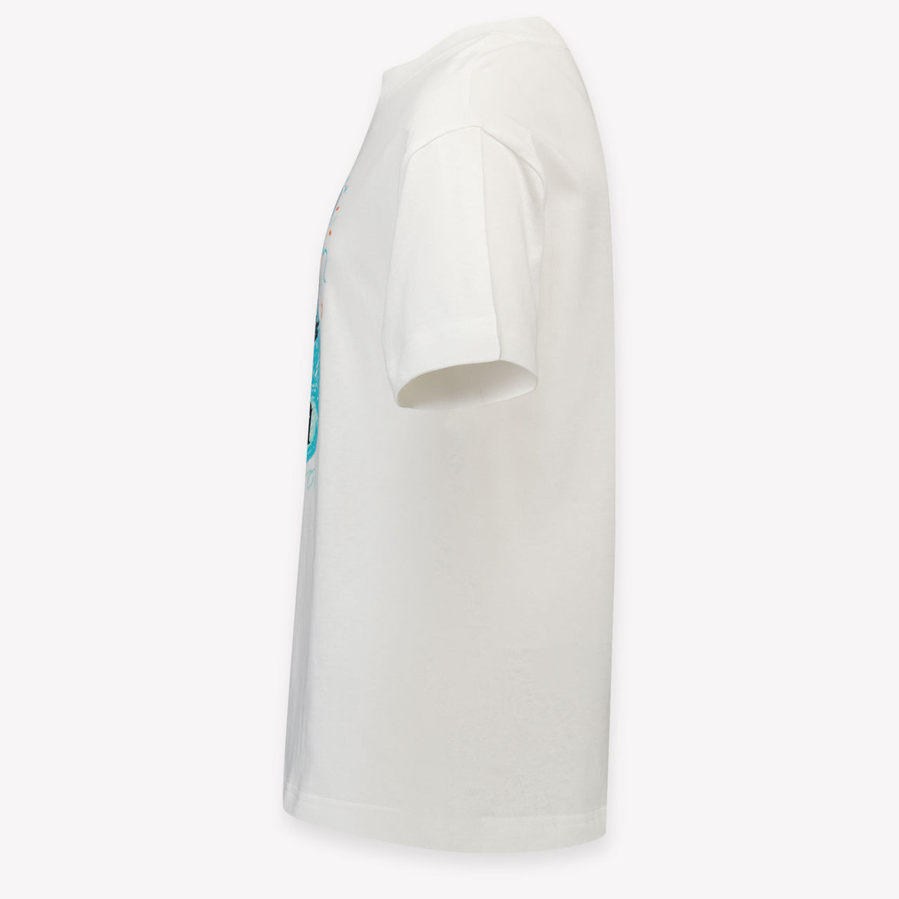 Palm Angels Kids Unisex T-Shirt In White