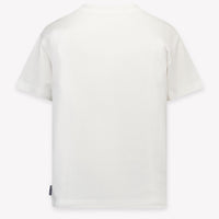 Palm Angels Kids Unisex T-Shirt In White
