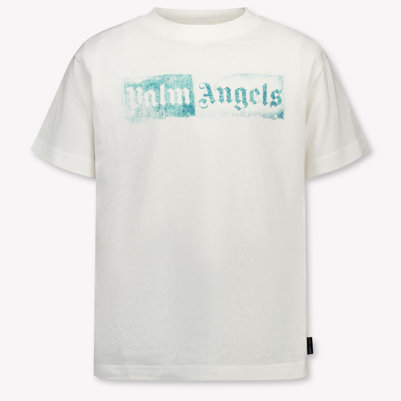 Palm Angels Kinder Unisex T-Shirt In Wit
