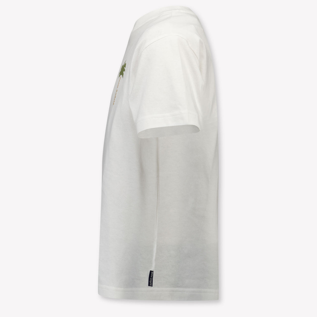 Palm Angels Kinder Unisex T-Shirt In Wit