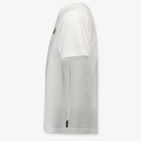 Palm Angels Kinder Unisex T-Shirt In Wit
