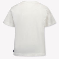 Palm Angels Kids Girls T-Shirt In White