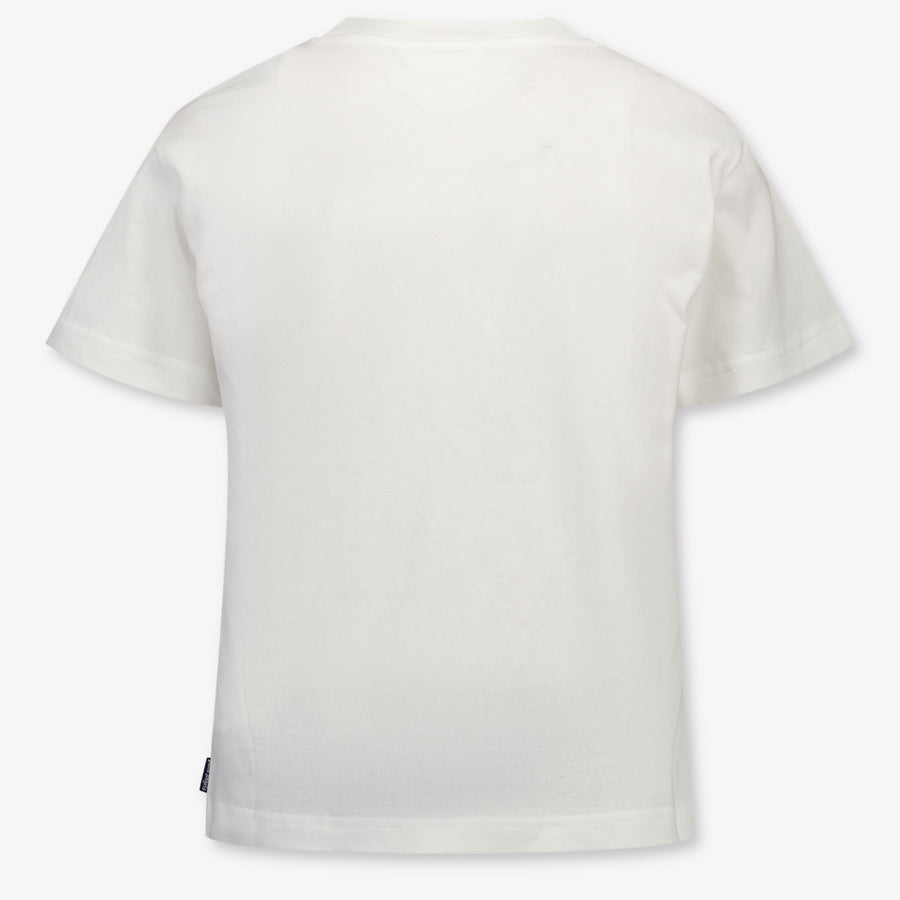 Palm Angels Kids Girls T-Shirt In White