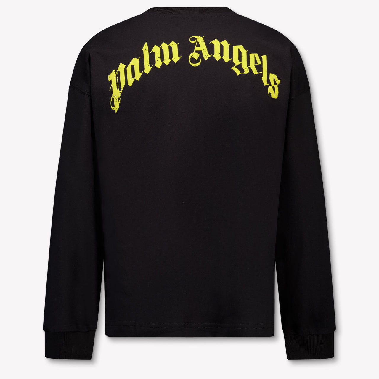 Palm Angels Kinder Unisex T-Shirt In Zwart