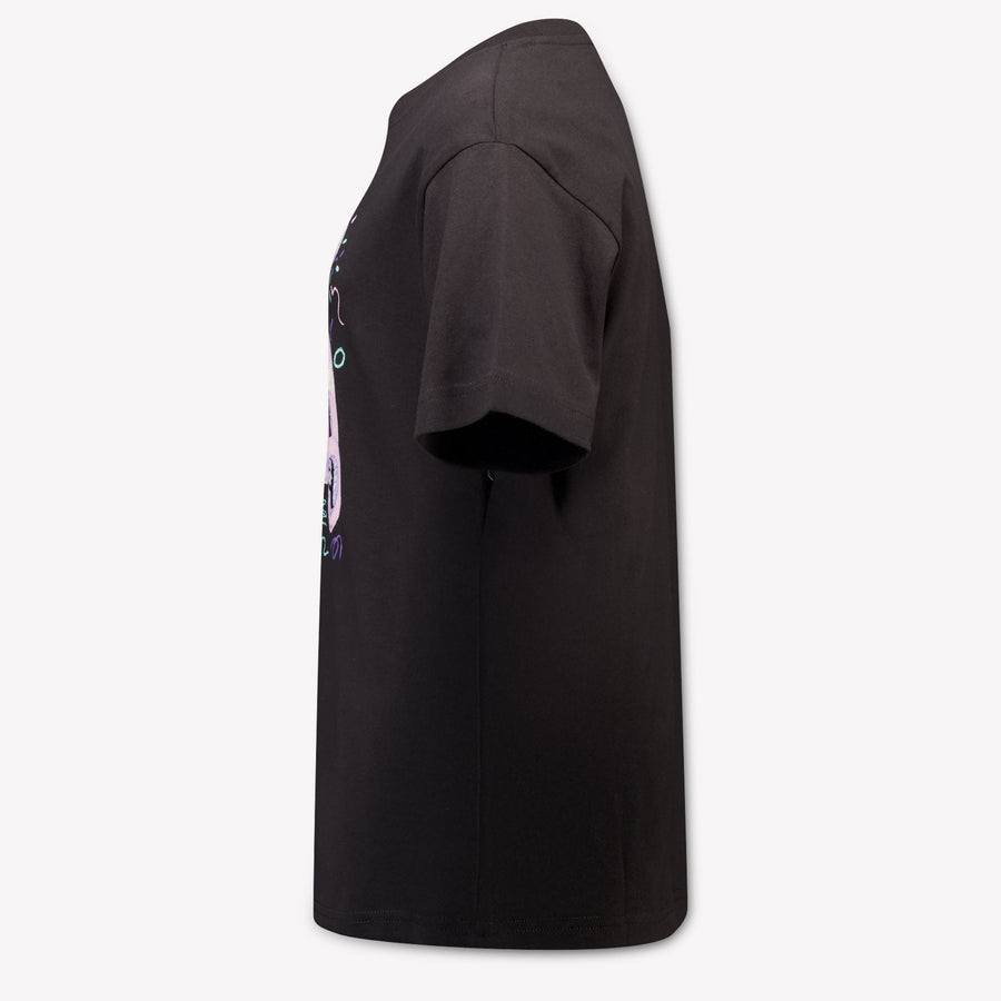 Palm Angels Kids Girls T-Shirt In Black