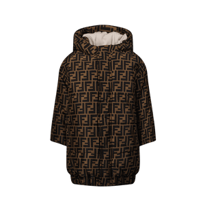 Fendi Baby Unisex Jas Bruin 6 mnd