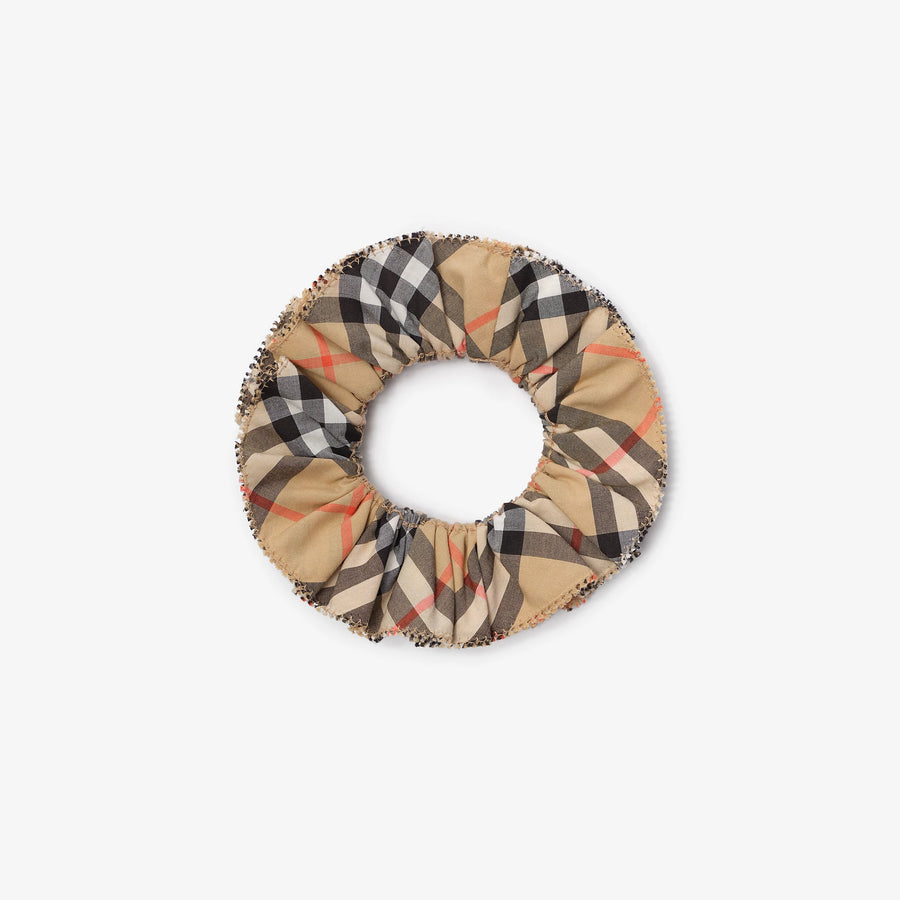 Burberry Girls Scrunchie in Beige