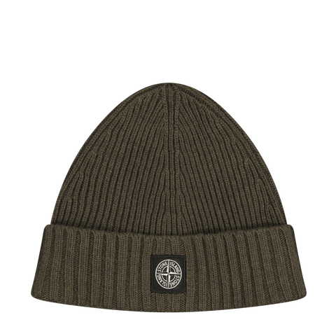 Stone Island Kids Boys Hat Army