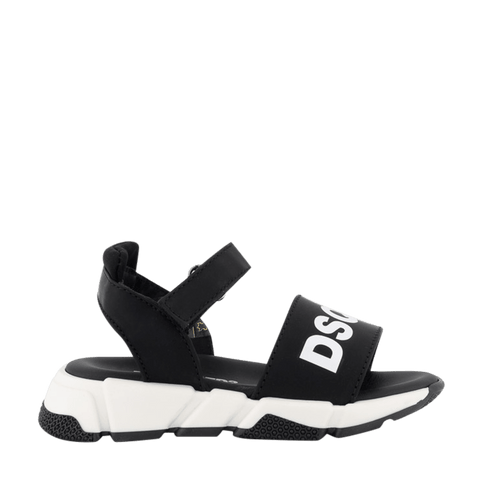 Dsquared2 Kids Unisex Sandals Black