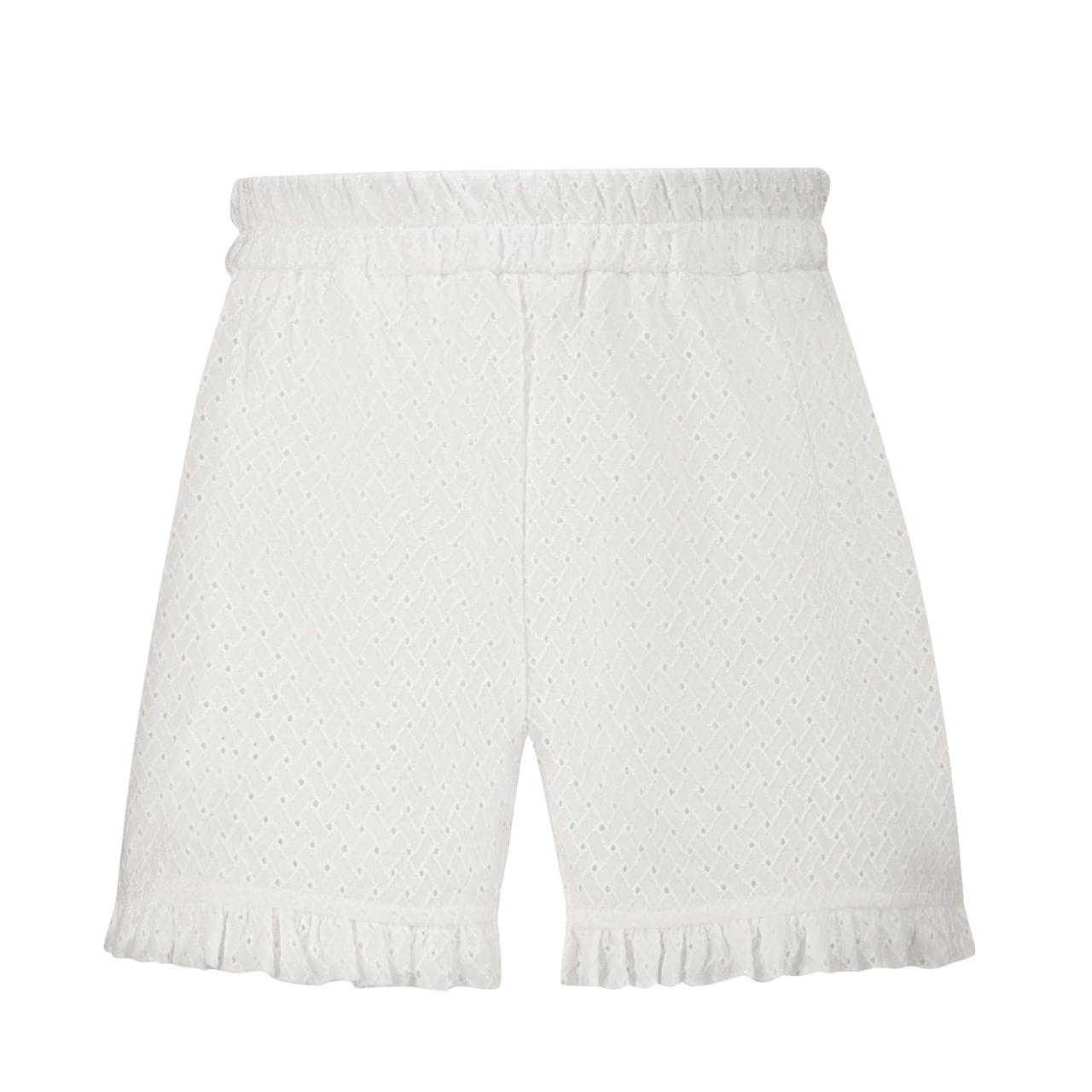 MonnaLisa Baby Meisjes Shorts Wit 6 mnd