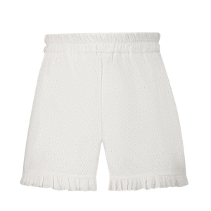 MonnaLisa Baby Meisjes Shorts Wit 6 mnd