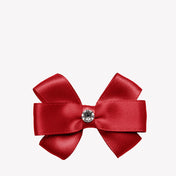 Prinsessefin Baby Hair Clip Dark Red