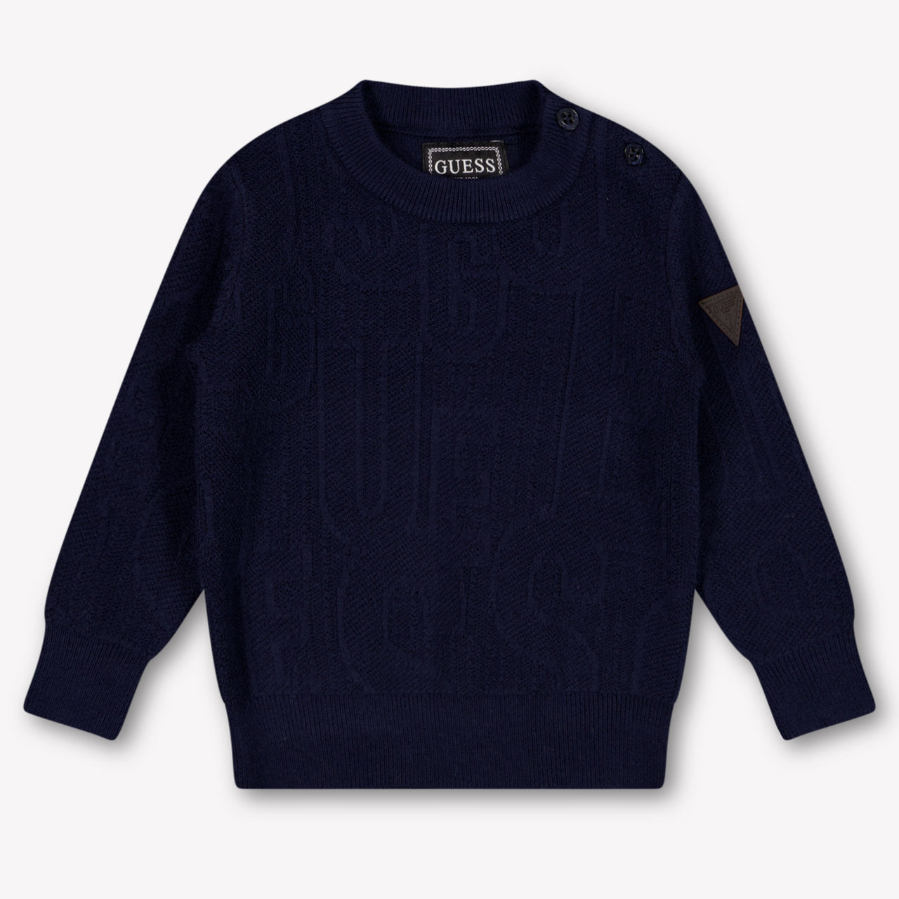 Guess Baby Boys Sweater In Navy