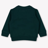 Guess Baby Boys Sweater In Dark Green