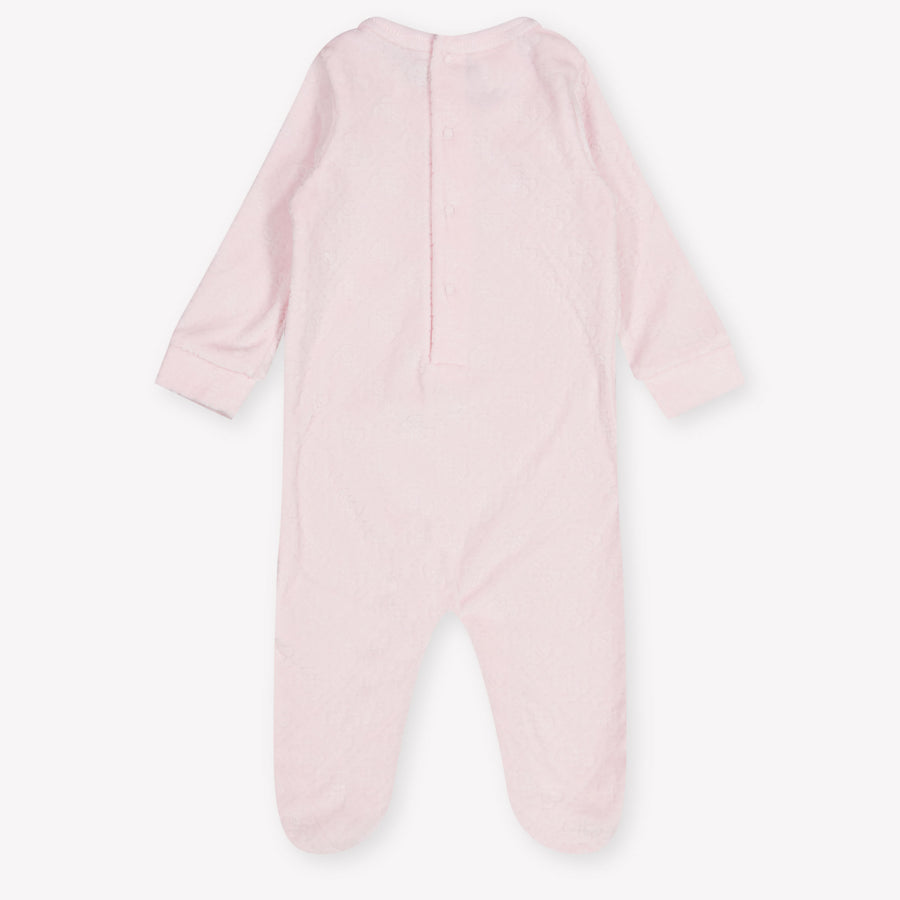 Guess Baby Girls Playsuit In Light Pink