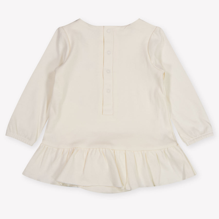 Guess Baby Girls Dress In OffWhite