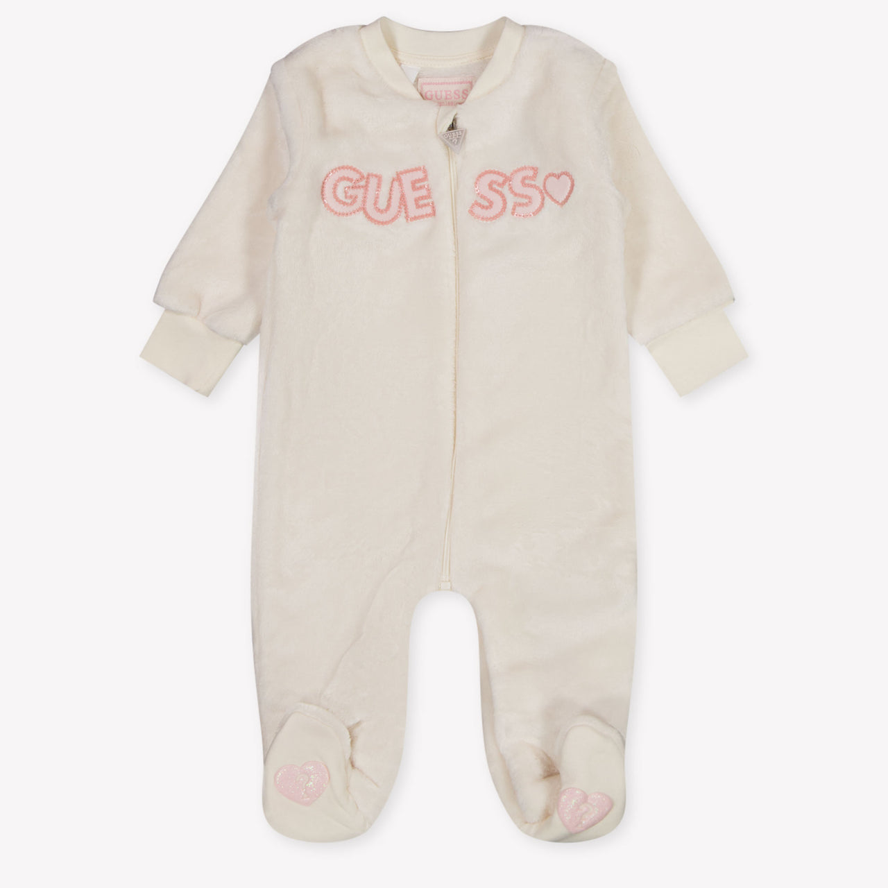 Guess Baby Girls Playsuit In OffWhite