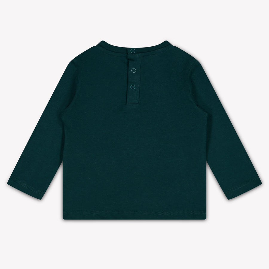 Guess Baby Jongens T-Shirt In Donker Groen