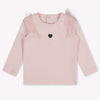 Guess Baby Girls T-Shirt In Light Pink