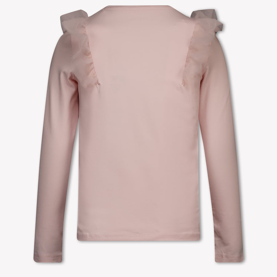 Guess Kinder Meisjes T-Shirt In Licht Roze